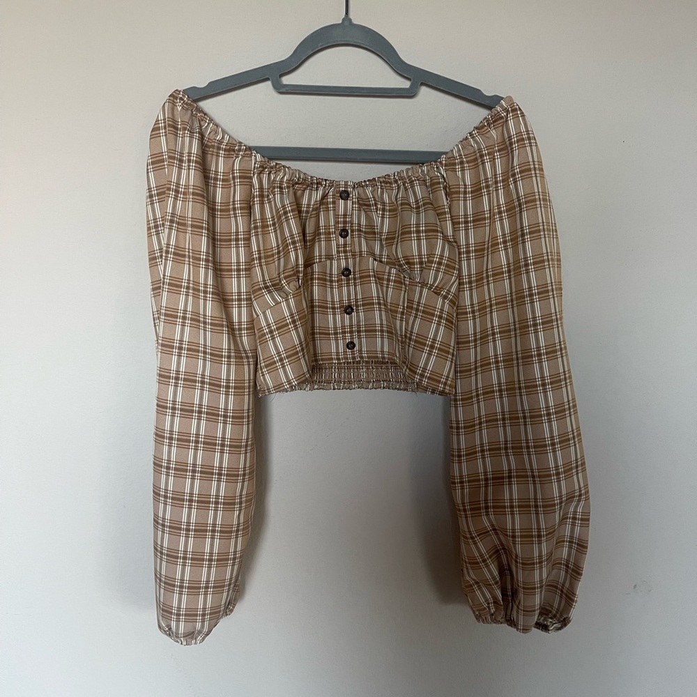 True Love Long Sleeve Crop Top